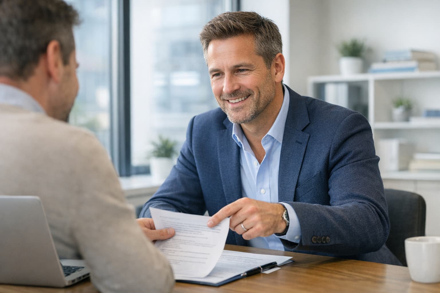 Clear review of service terms and transparent agreement