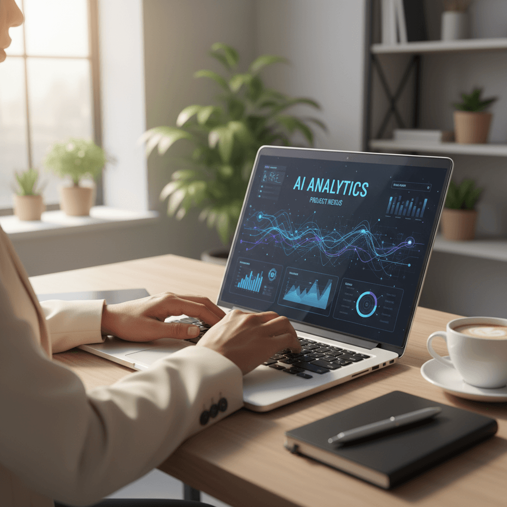 Business owner reviewing automated appointment bookings